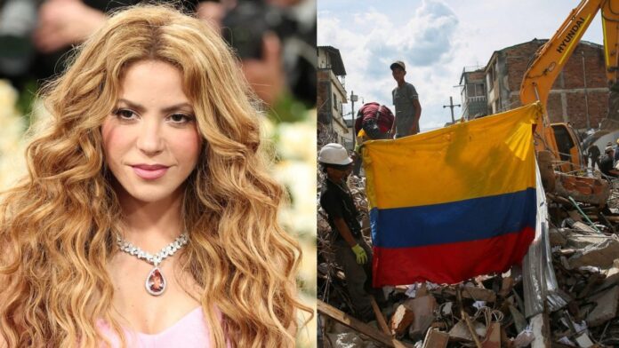 Shakira llega a la ciudad colombiana de Quibdó acompañada del filántropo Howard Buffett